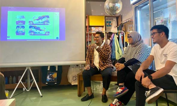 Photo of Kolaborasi JNE Bersama Tab Space dan Grammars di Bandung