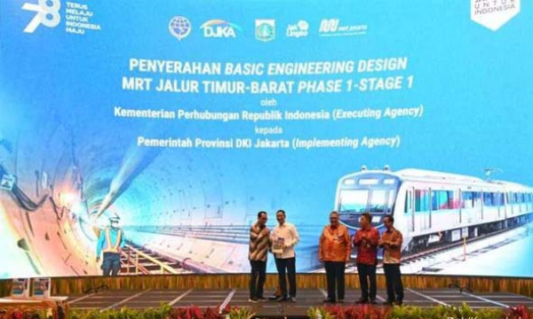 Photo of Kemenhub Serahkan Dokumen BED kepada Pemprov DKI Jakarta, Pembangunan MRT Timur-Barat