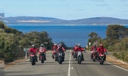 Keren, 8 Ducati Berplat Indonesia Melintasi Negara Bagian Barat Australia