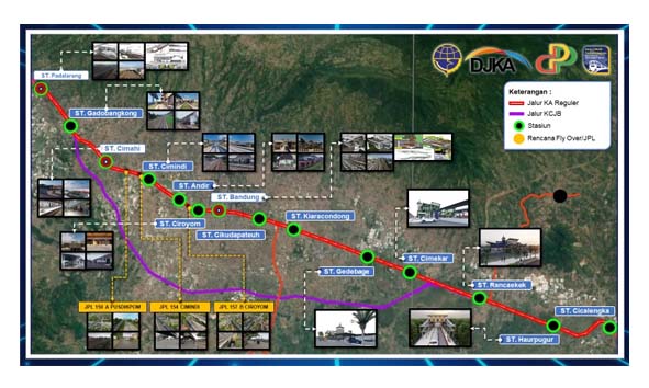 Keselamatan KA dan Rencana Elektrifikasi Lintasan Commuter Line Bandung Raya