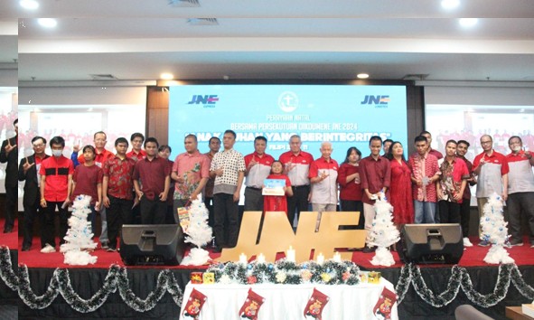 JNE Sambut Natal 2024 dengan Melesat Antar Kebahagiaan yang Penuh Cinta dan Kasih