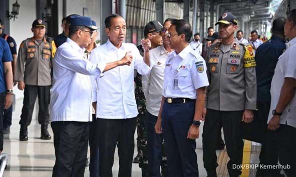 Presiden Nilai Arus Mudik Lebaran Berjalan Baik