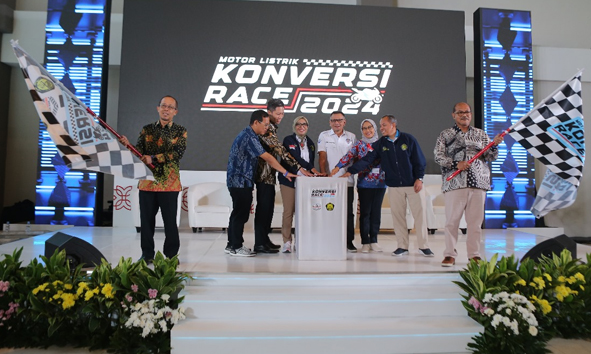 Hari ini Dirjen EBTKE Hadir di IEMS Resmikan Motor Listrik Konversi Race