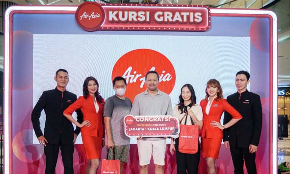 Dorong Peningkatan Wisman di 2024, Indonesia AirAsia Kembali Bagi-Bagi Kursi Gratis Keliling Destinasi Internasional Favorit