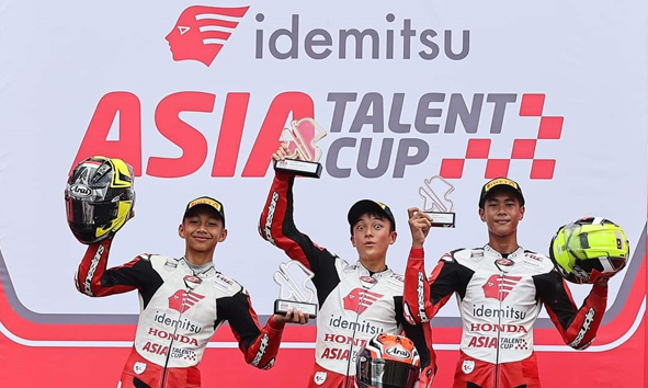 Jadi Kado HUT RI, Pebalap Binaan Astra Honda Kibarkan Merah Putih dari Podium IATC Malaysia