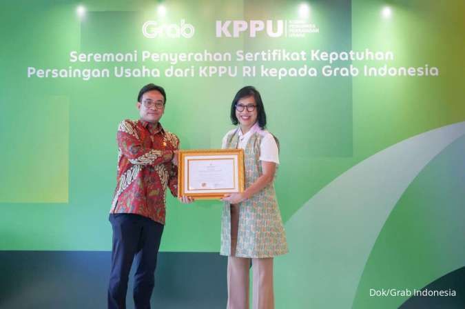 Grab, Perusahaan Teknologi Pertama Penerima Sertifikat Kepatuhan Persaingan Usaha KPPU