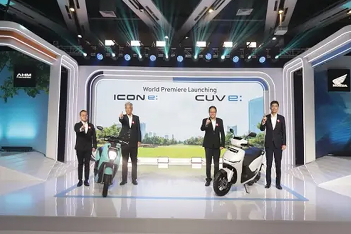 Mulai Serius Garap Pasar Motor Listrik, AHM Luncurkan Honda ICON e: dan CUV e: