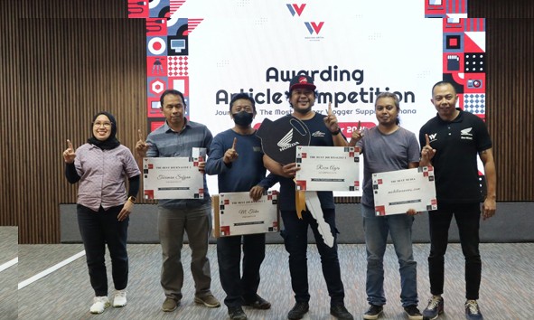 Jurnalis Transportasi.co Raih Juara Ke-3 Dalam Ajang Article Competition Journalist dan Blogger-Vlogger Support