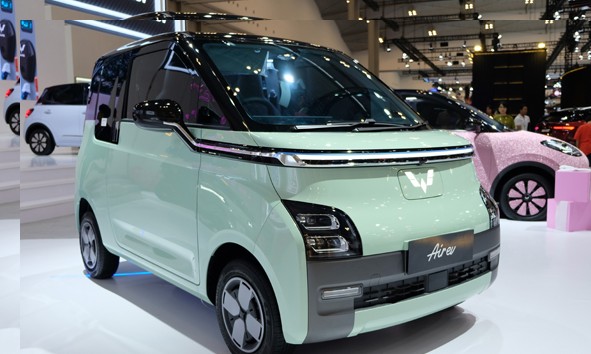 Wuling Membawa Serta Air ev, Mobil Listrik Populer di Indonesia Hadir di Pameran MUF GJAW