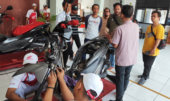 Skena Garage: Kolaborasi Wahana Honda dan SMK Binaan Wujudkan SDM yang Unggul