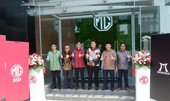 MG Motor Indonesia dan PT Mimosa Abadi Resmikan Dealer Flagship Pertama MG di Indonesia