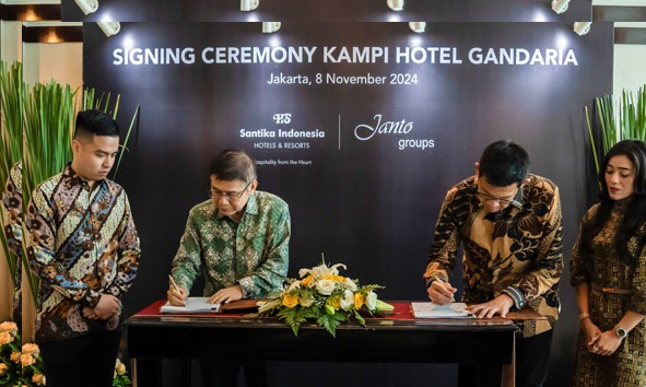 Janto Group Gandeng Santika Hadirkan Kampi Hotel Gandaria