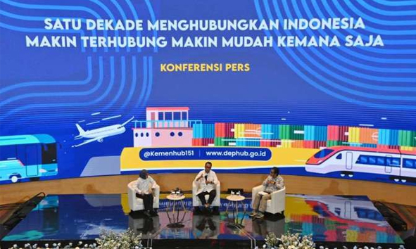 10 Tahun Pemerintahan Presiden Jokowi, Kemenhub Bangun 521 Infrastruktur Transportasi