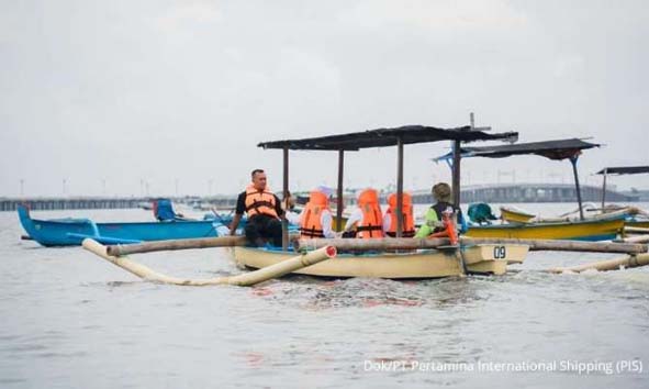 Tekan Dampak Pemanasan Global, PIS Kolaborasi Cintai Bumi di Desa Nelayan Bali