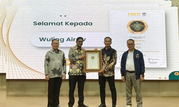 Penghujung Tahun, Air ev Raih Penghargaan di Indonesia Brand Experience in Transportation Industry Award 2024