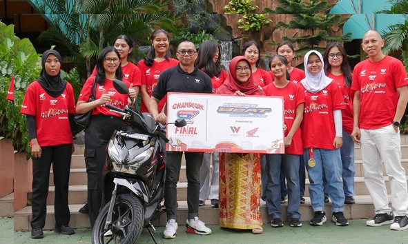 Pemenang Honda DBL Jakarta Championship Resmi Meminang New Honda BeAT