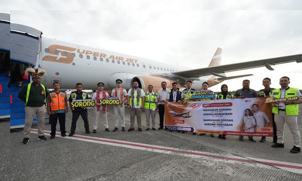 Super Air Jet Resmi Menghubungkan 2 Destinasi Hits di Papua: Sorong dan Manokwari