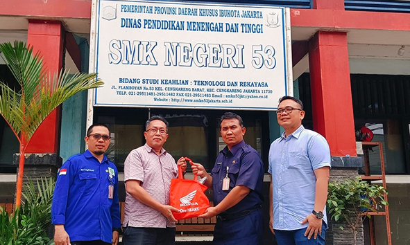 Upaya Perkuat TSM-Honda Persiapkan Siswa Untuk Dunia Industri, PT WMS Visitasi ke SMK Mitra Binaan