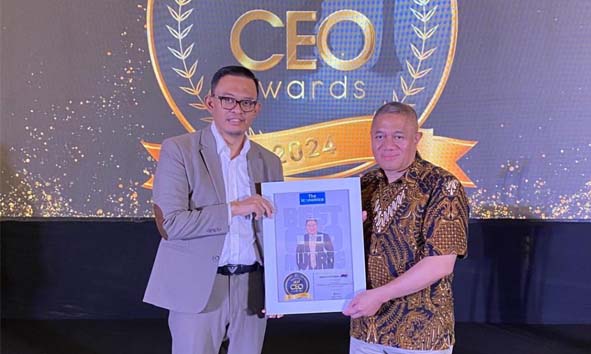 Lima Tahun Berturut-Turut, Mohamad Feriadi Soeprapto Raih Best 50 CEO Awards