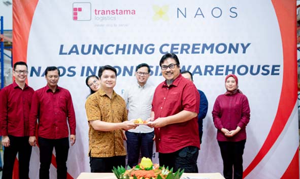 Setelah Layanan Distribusi, Transtama Logistics Express Dapat Kepercayaan Mengelola Pergudangan Produk NAOS Indonesia