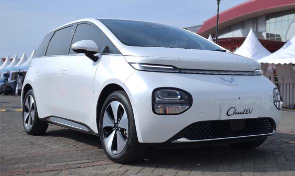 Wuling Cloud EV Paling Banyak Dipesan dan Menjadi The Most Tested Car