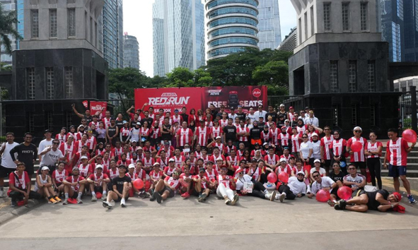 Road to AirAsia RedRun, Indonesia AirAsia Gelar Community Run Bersama Komunitas Lari di Jakarta