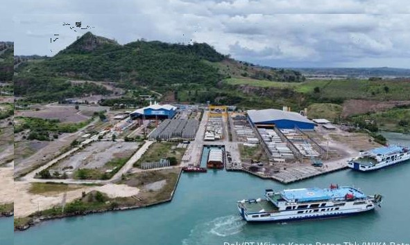 Pelabuhan WIKA Beton Dukung Layanan Penyeberangan Merak-Bakauheni