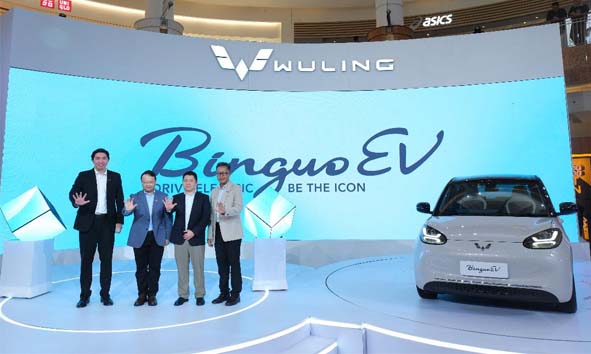 Sukses Usung Air ev, Wuling Resmi Perkenalkan Mobil Listrik BinguoEV