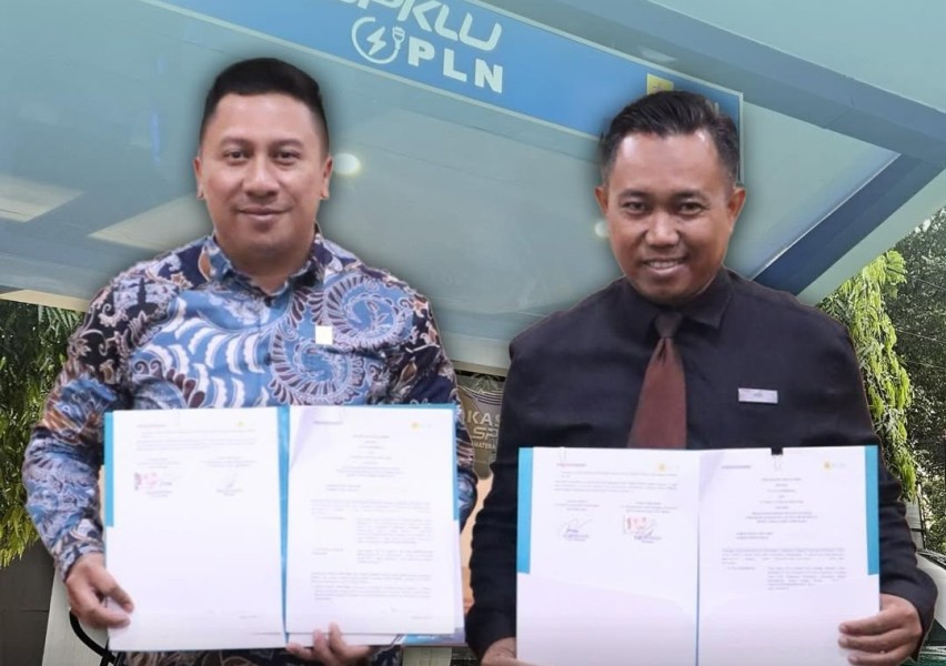 Genjot Ekosistem Kendaraan Listrik, PLN Sumut Gandeng Hotel Harper Medan