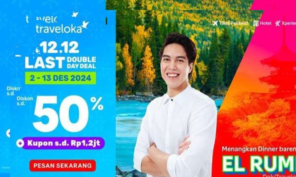 Nikmati Diskon Hingga 50% untuk Liburan Impian