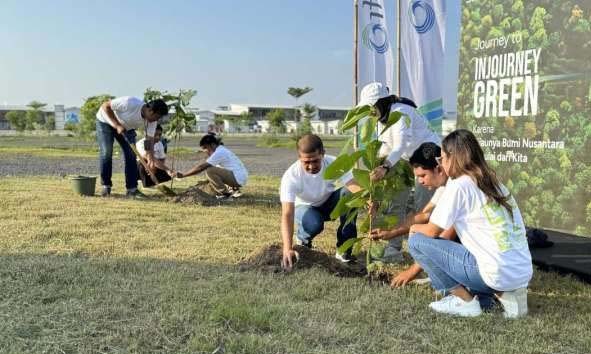 Gerakan InJourney Green, ITDC Tanam Pohon di KEK Mandalika