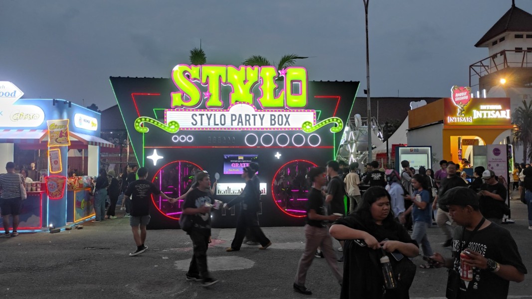 Kerennya Tampilan Honda Stylo di Panggung Festival Musik di Synchronize Fest 2024