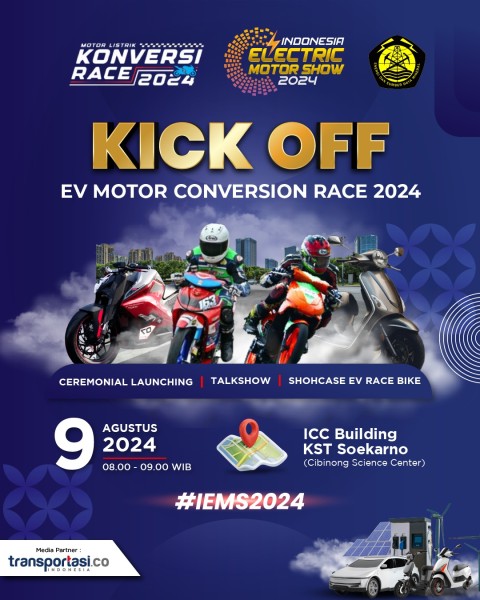 Semarak Kick Off EV Motor Conversion Race 2024 di IEMS Cibinong