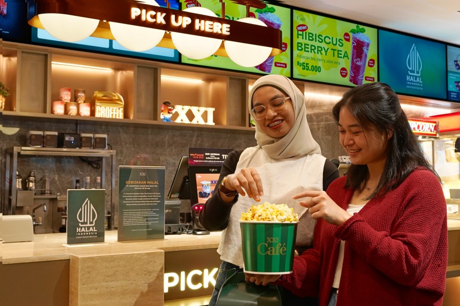 Seluruh Lokasi Bioskop dan Produk Makanan & Minuman Resmi Terima Sertifikat Halal, Nonton di Cinema XXI Makin Asik dan Nyaman