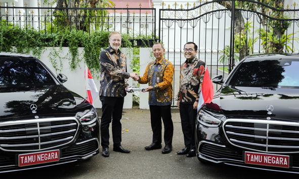 Mercedes-Benz Indonesia Kembali Mendukung Acara Inaugurasi Presiden Republik Indonesia 2024