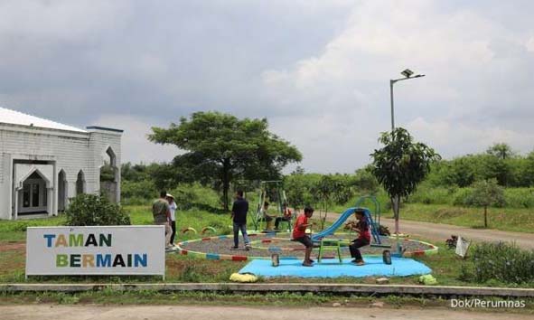 Perumnas Sediakan Taman Bermain di Samesta Dramaga Bogor