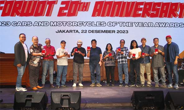 Yuk Simak Para Punggawa FORWOT Cars dan Motorcycle of The Year 2023