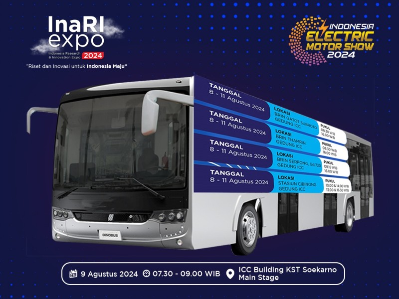 Jadwal Shuttle Bus Gratis Bagi Pengunjung InaRI & IEMS 2024