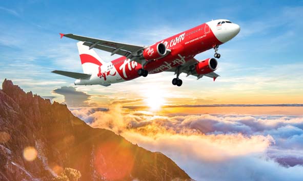 Dorong Konektivitas Udara dan Pariwisata antara Indonesia dan Malaysia, Indonesia AirAsia Tambah Rute Baru Jakarta - Kota Kinabalu