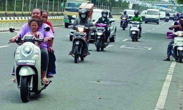 Berkendara dengan Anak, Seru Sekaligus Fatal 