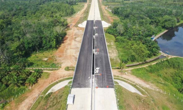 Hutama Karya: Proyek Jalan Tol Padang-Pekanbaru Bergerak Signifikan